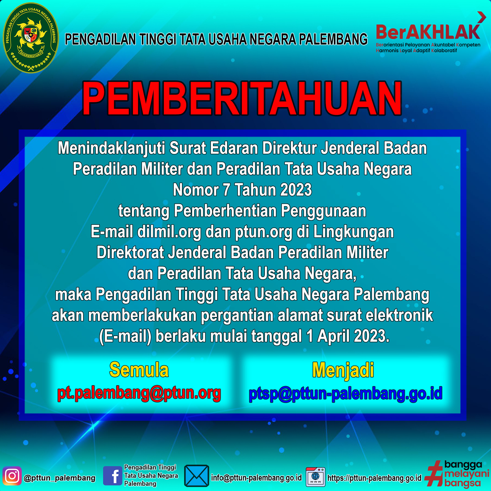 pemberitahuan email baru
